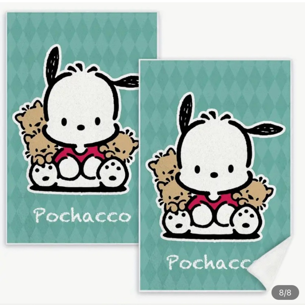 New Sanrio Pochacco Kitchen Towels Set of 2 - Last One